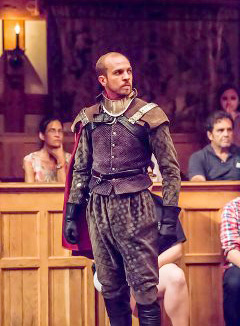 Tim Sailer at the American Shakespeare Center's Blackfriar's Theatre