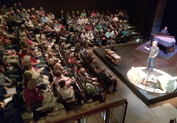 A full house at the Commonweal Theatre