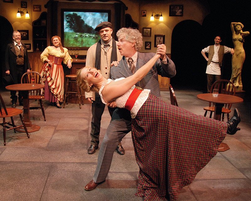 2008 apprentice Sarah Hawkins (front) in Picasso at the Lapin Agile (2010)