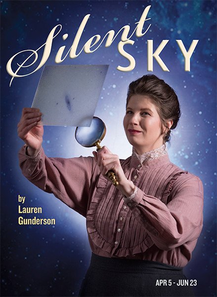 Megan Pence as Henrietta Leavitt in Silent Sky by Lauren Gunderson