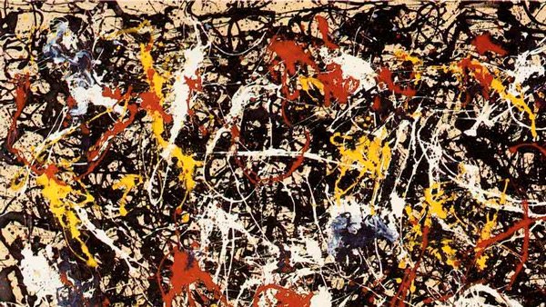 Convergence by Jackson Pollock, 1952