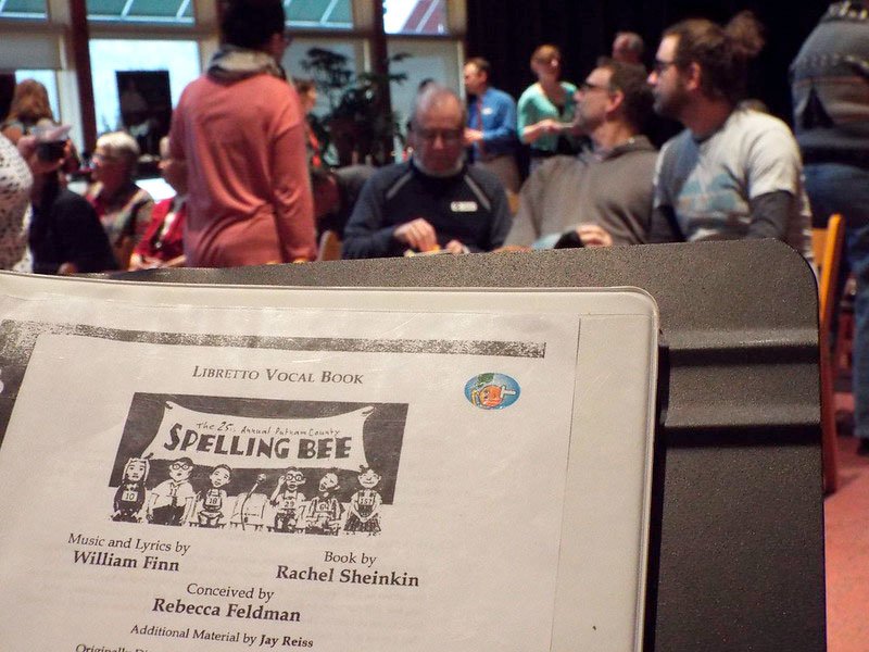 The Page to Stage event for Spelling Bee