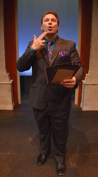 Scott Dixon as Bernard in Arcadia, 2014