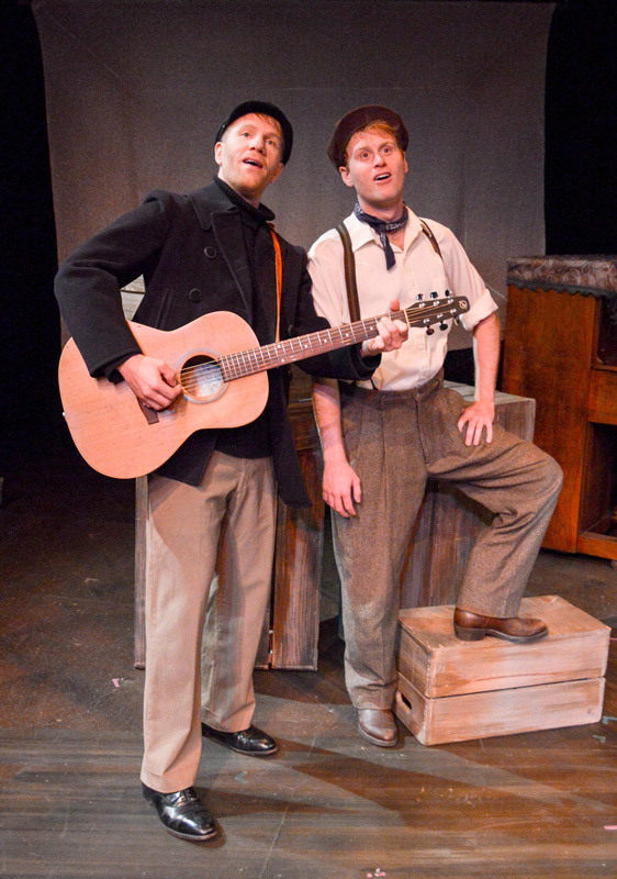 Ryan Lee and Gary Danciu in Woody Guthrie's American Song, 2015