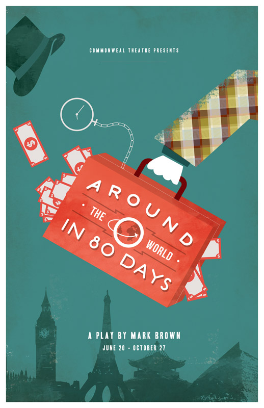 Around the World in 80 Days by Mark Brown, 2014